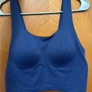 Victoria's Secret Blue Seamless Sports Bra